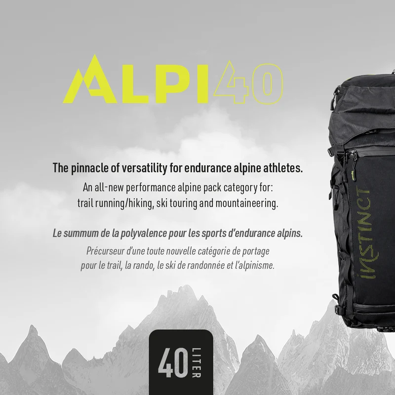 Instinct Trail | Alpi 40 L | Trail Pack | Zonder flessen