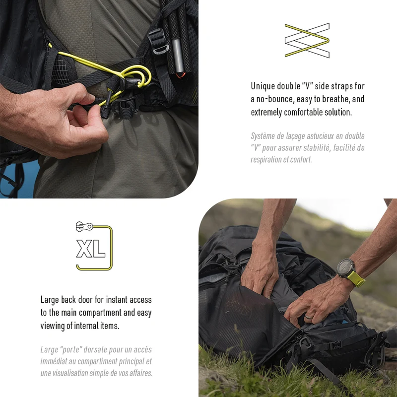 Instinct Trail | Alpi 40 L | Trail Pack | Zonder flessen