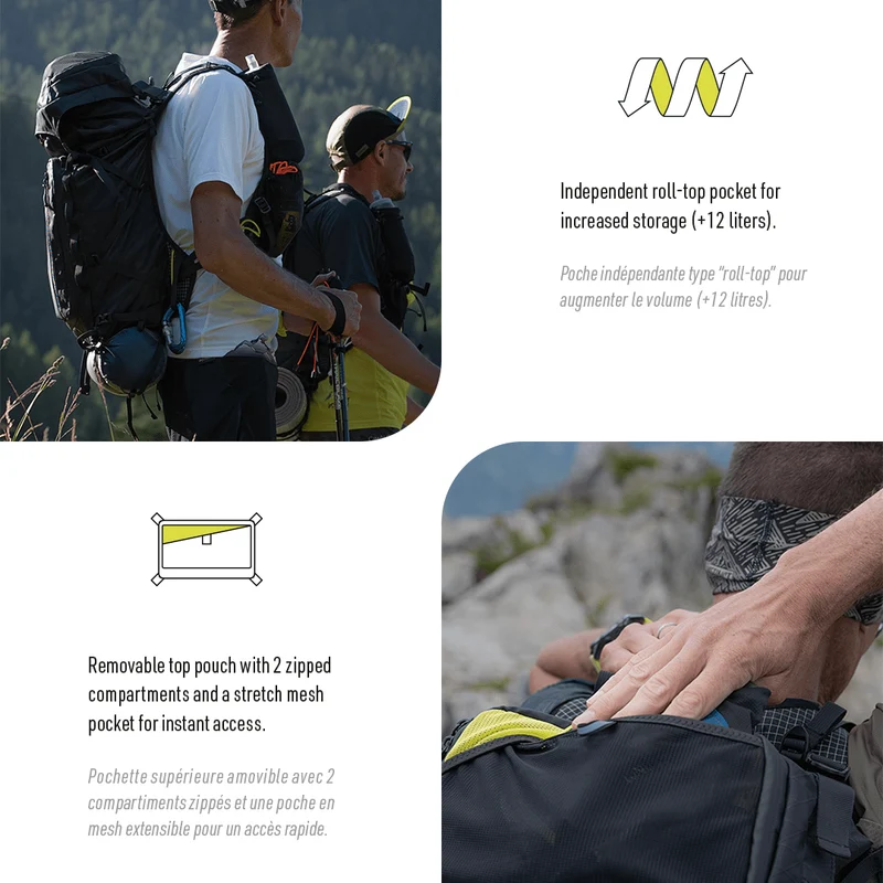 Instinct Trail | Alpi 40 L | Trail Pack | Zonder flessen