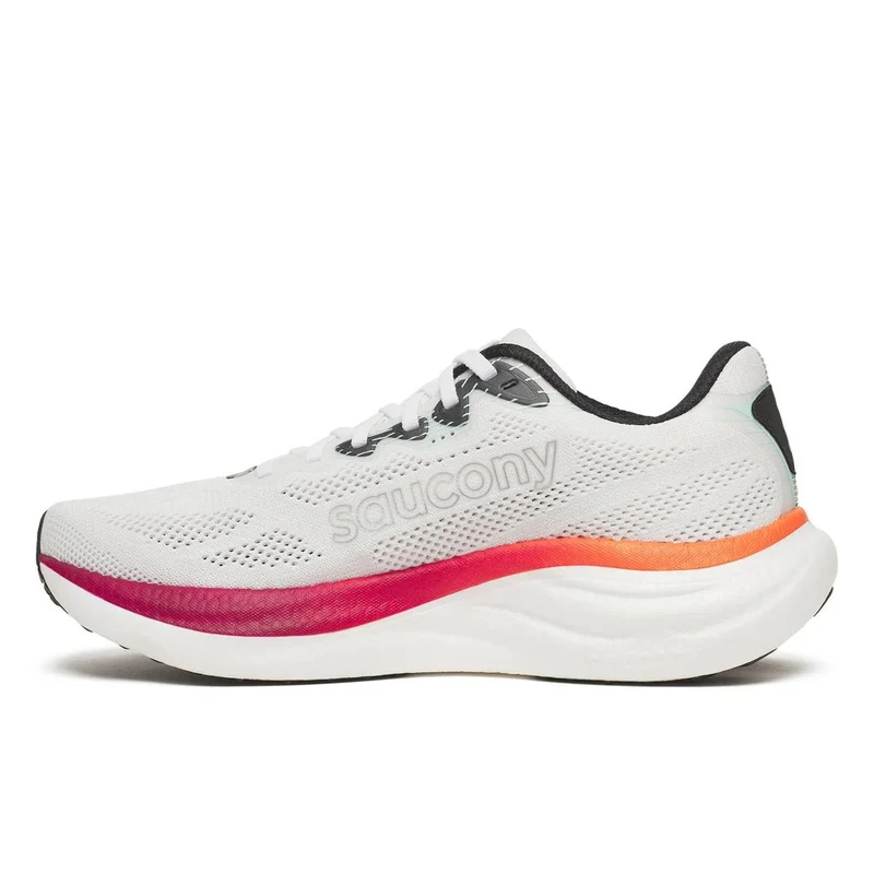 Saucony Ride 19 Men white crimson