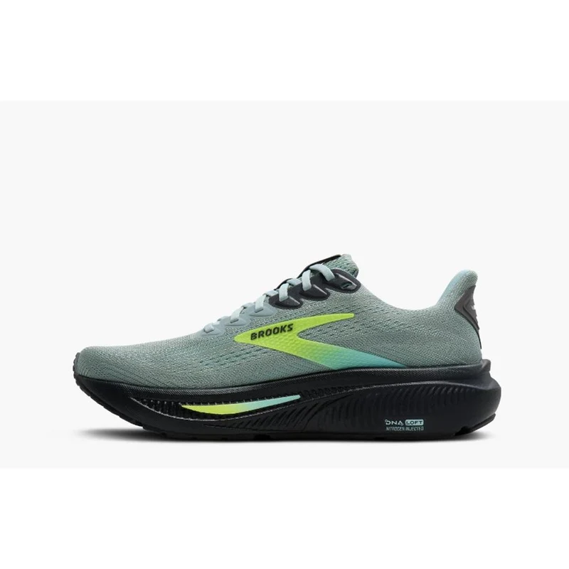 Brooks Ghost 17 Men gray mist yucca nightlife
