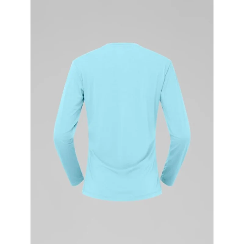 Norrona W Femund Tech Long Sleeve aqua haze Damen