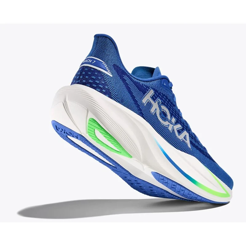 Hoka Mach 7 - cobalt blue / neon green