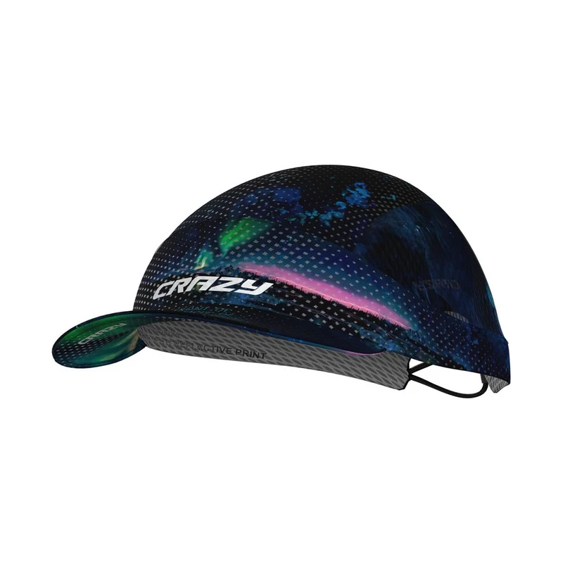 Crazy Idea Pacman Cap Run Dark Blue