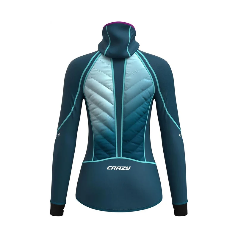Crazy Idea Channel Jacket W Blue
