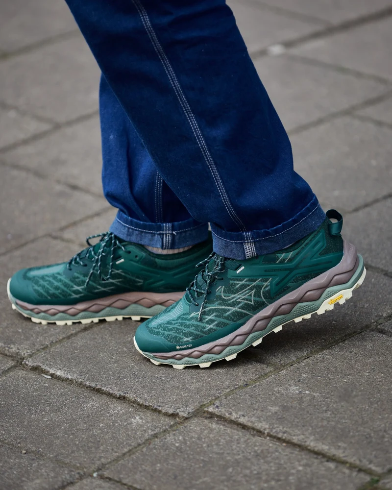 Mizuno S.L.Wave Mujin LS Gore-Tex Pine Grove / Ultimate Gray / Bistro Green