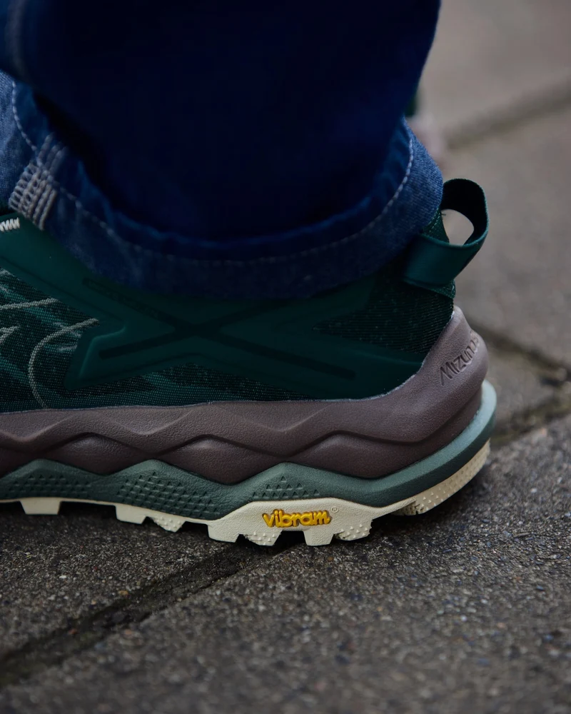 Mizuno S.L.Wave Mujin LS Gore-Tex Pine Grove / Ultimate Gray / Bistro Green