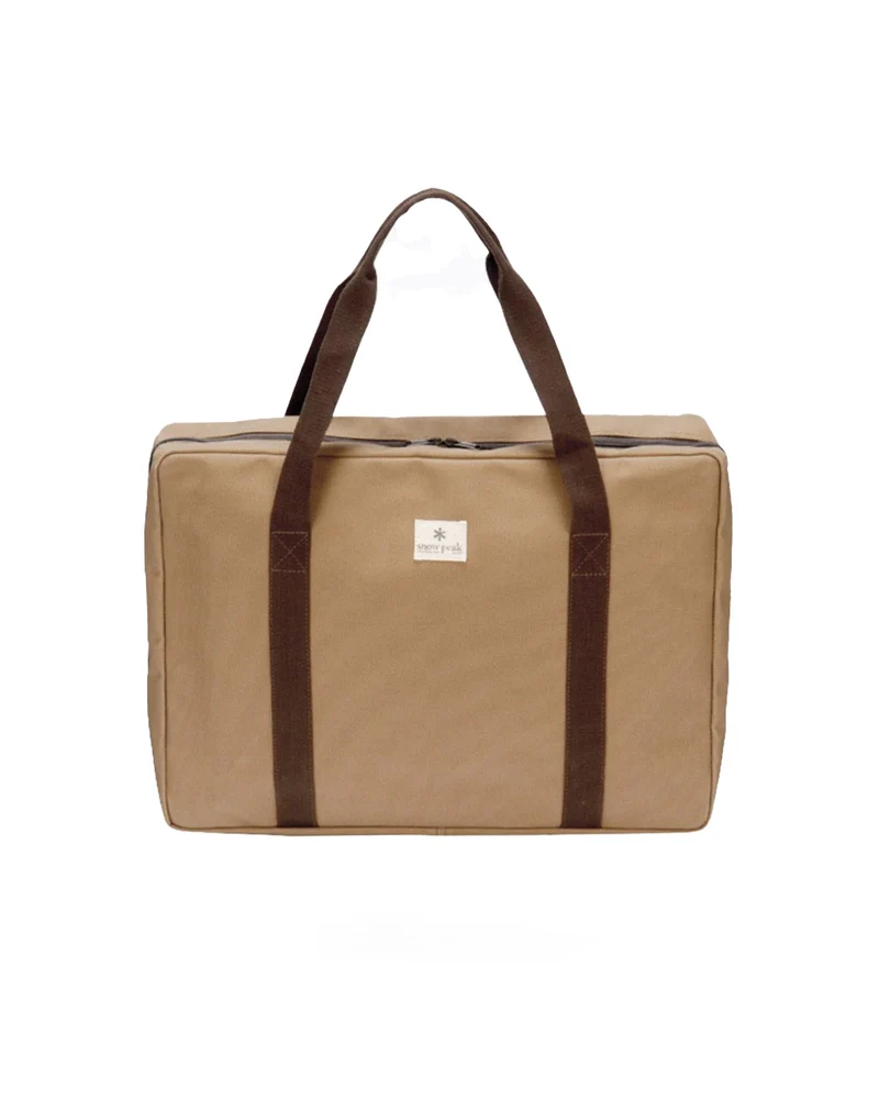 Snow Peak Double Burner Case Brown