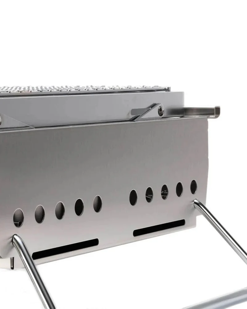 Snow Peak Double Unit BBQ Box Silver