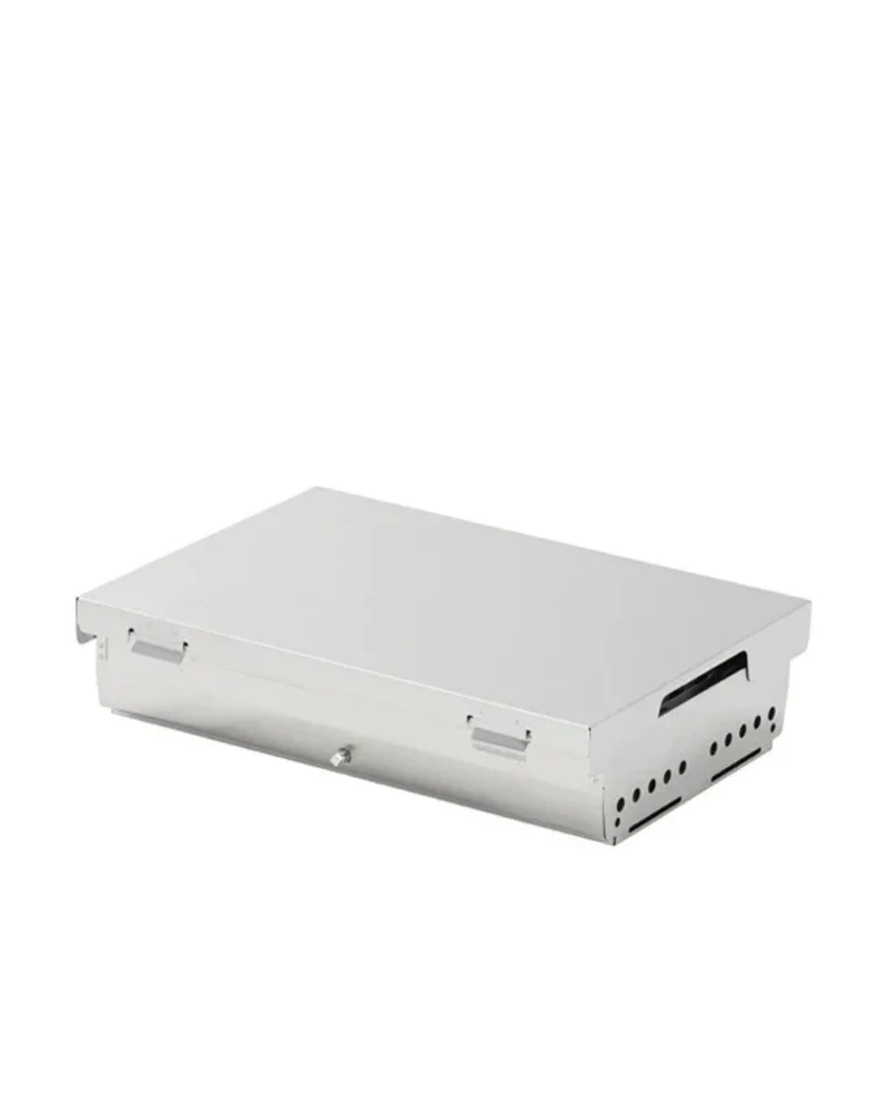 Snow Peak Double Unit BBQ Box Silver