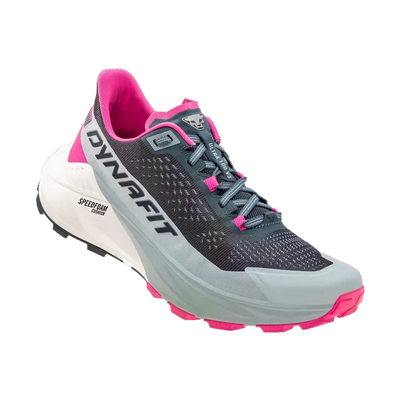 Dynafit Ultra 100 V3 W Pink, komfortabler Damen-Trailrunning-Schuh für lange Distanzen