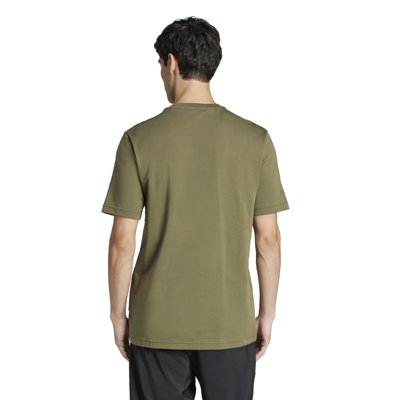 ADIDAS M C CAMO LOGO T – Camouflage T-Shirt aus Baumwolle