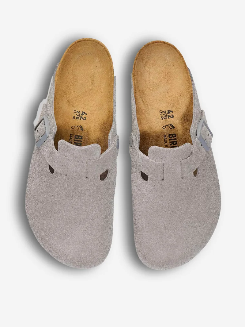 Boston in suede Stone Coin
