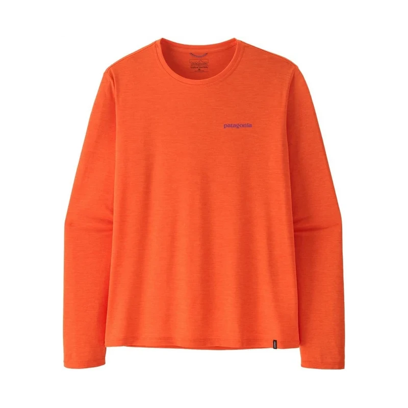 Patagonia LS Cap Cool Daily Shirt Orange