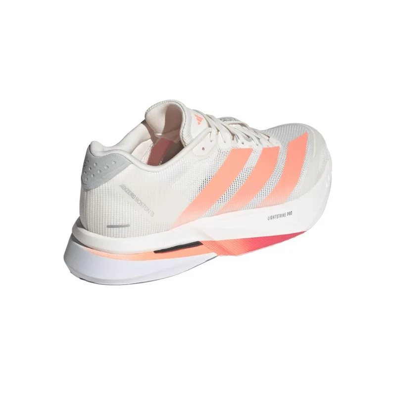 Adidas Adizero Boston 13 Men off white lucid orange grey