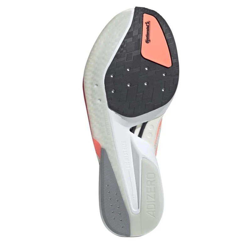 Adidas Adizero Boston 13 Men off white lucid orange grey