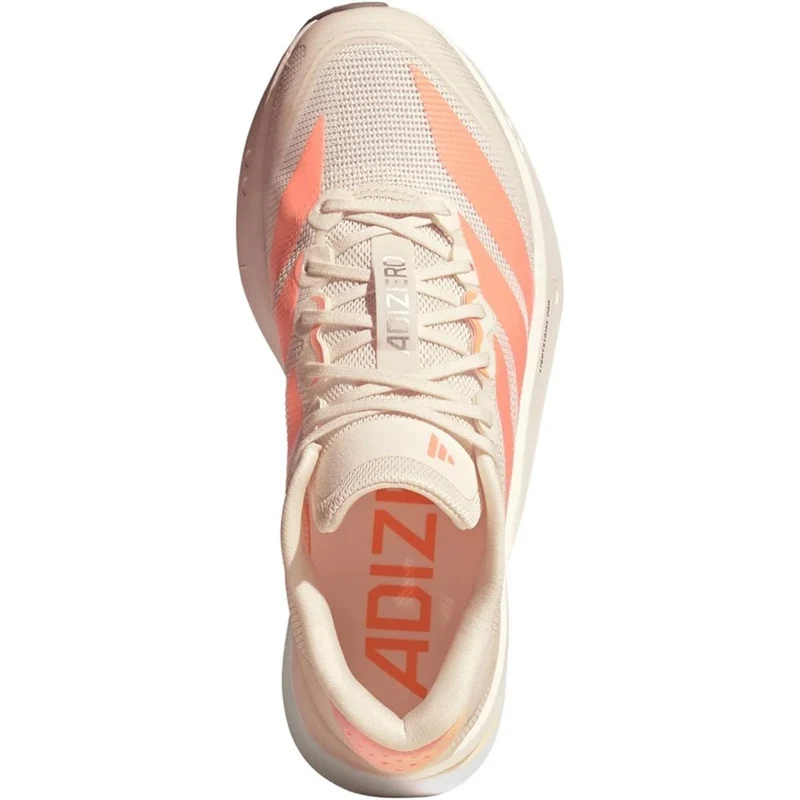 Adidas Adizero Boston 13 Women off white beam orange acid orange