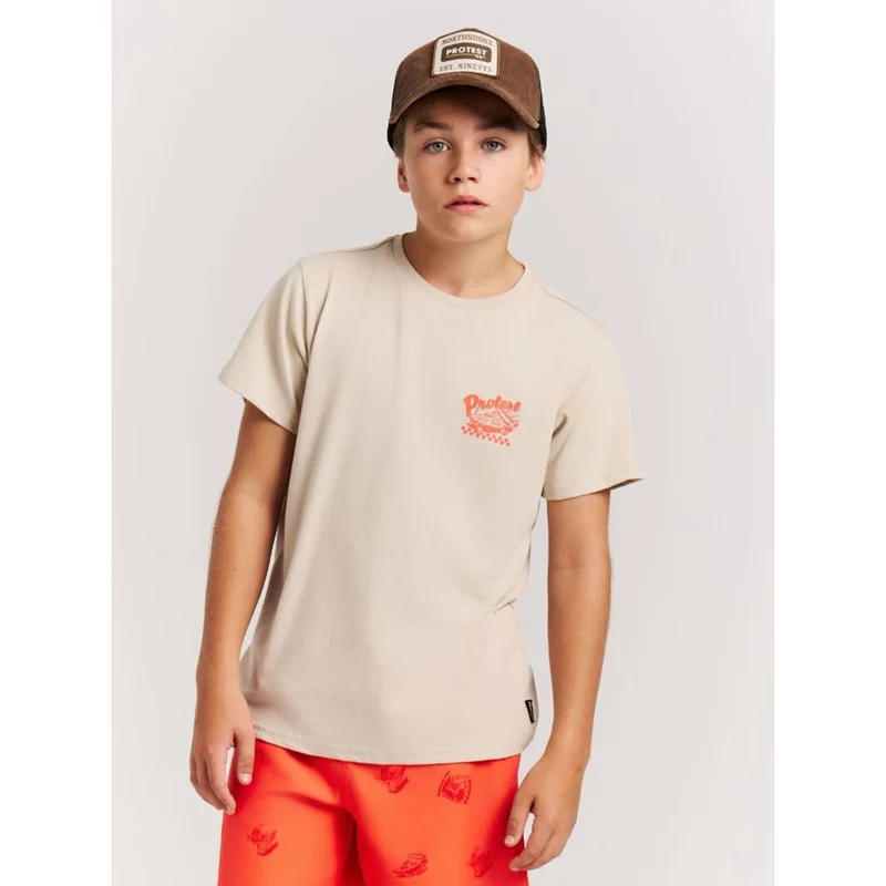 Protest Aldos Jr kit offwhite Kinder T-Shirt