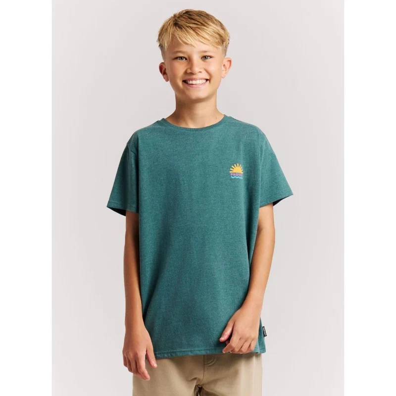 Protest Varzo Jr dark teal Kinder T-Shirt