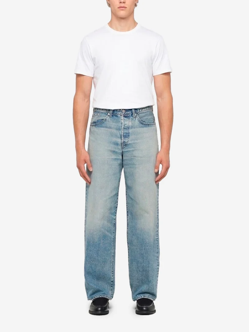 Jeans 'Wide Pant' cimosati blu chiari