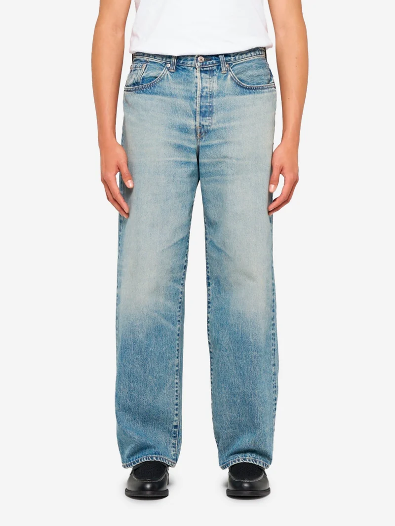 Jeans 'Wide Pant' cimosati blu chiari
