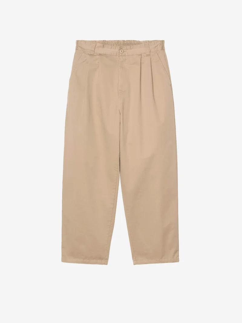 Pantaloni beige 'Marv' con pinces