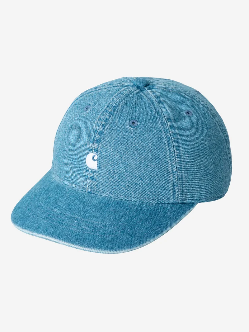 Cappello 'Lucas Cap' in denim blu bleached