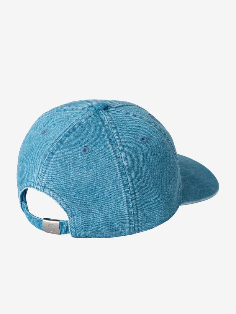 Cappello 'Lucas Cap' in denim blu bleached