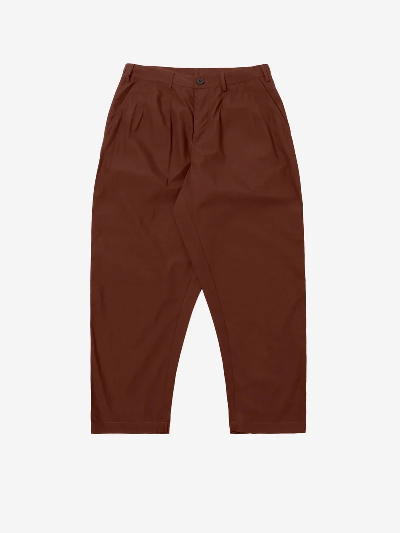 'Dutch' Pant in Popeline Peach Marrone