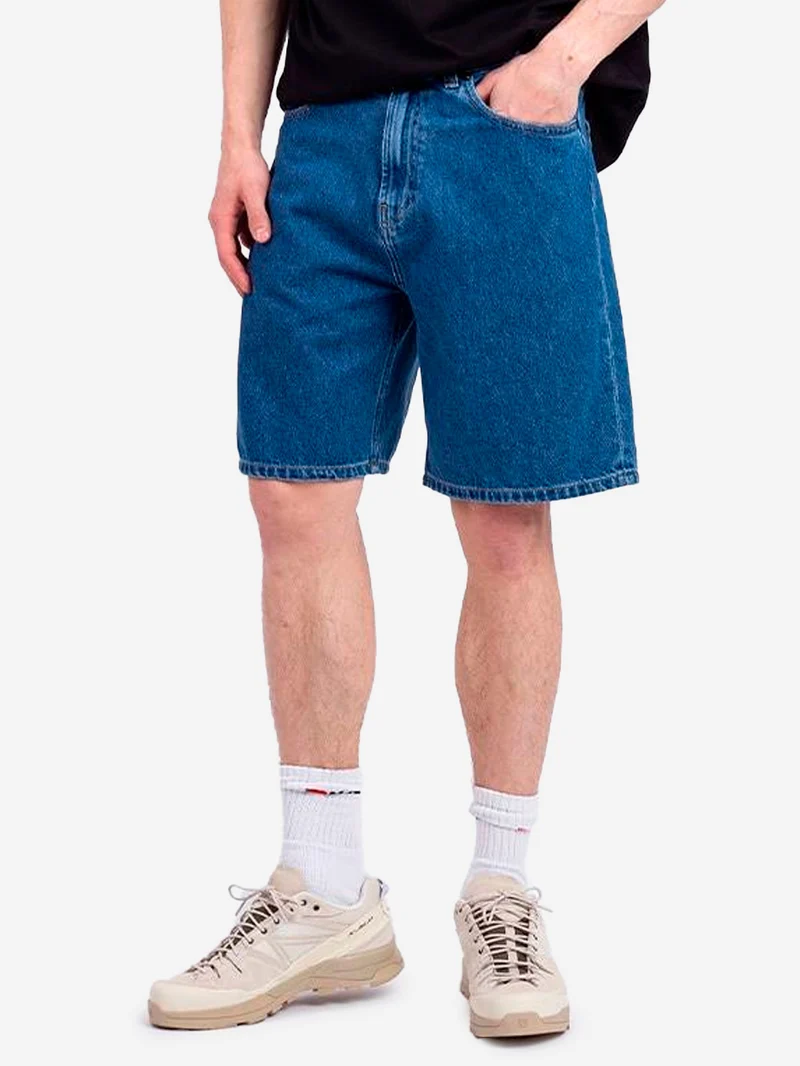 Nolan shorts in denim blu