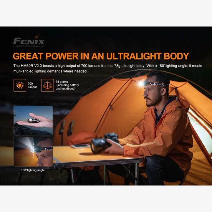 Fenix HM50R V2.0 (700 Lumen)