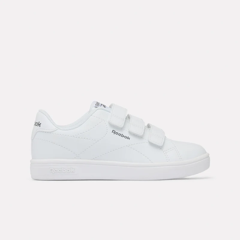 Court Clean Hook & Loop Straps Kids' Trainers