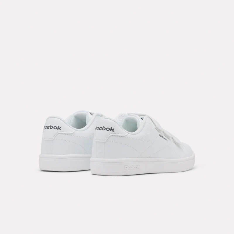 Court Clean Hook & Loop Straps Kids' Trainers