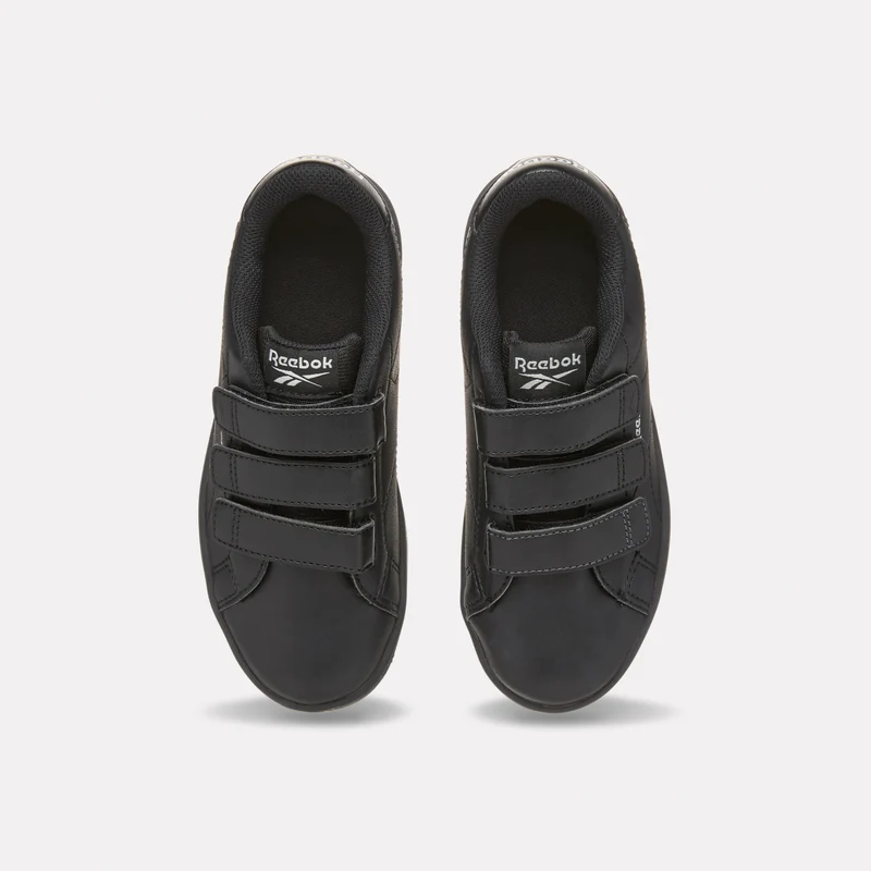 Court Clean Hook & Loop Straps Kids' Trainers