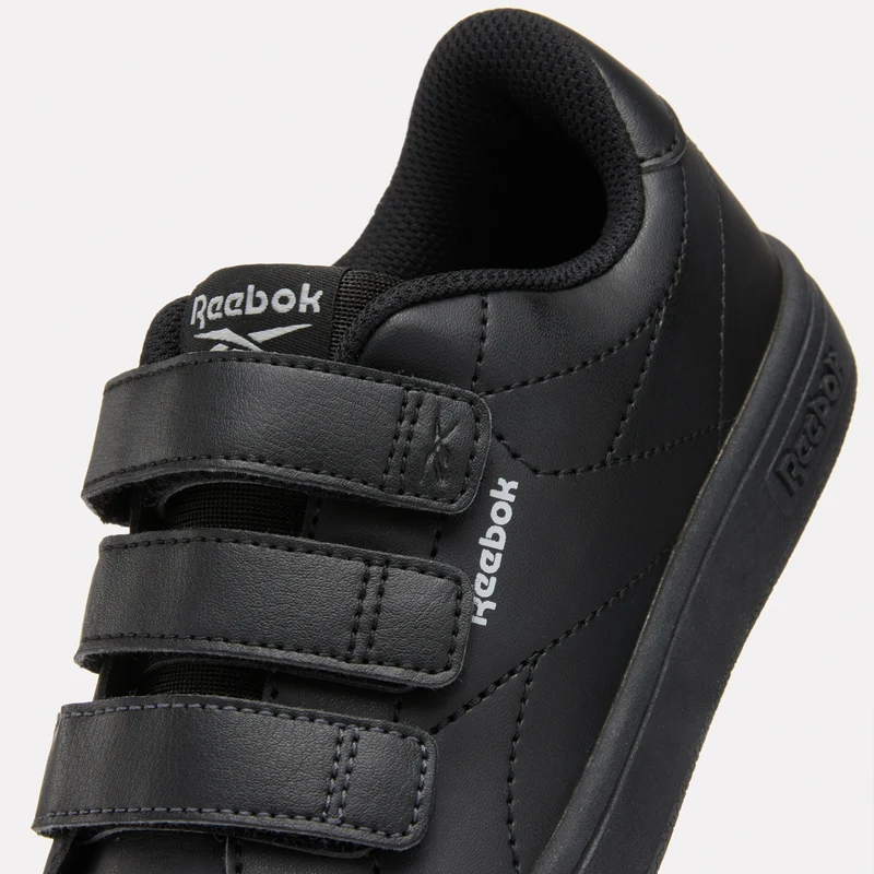 Court Clean Hook & Loop Straps Kids' Trainers