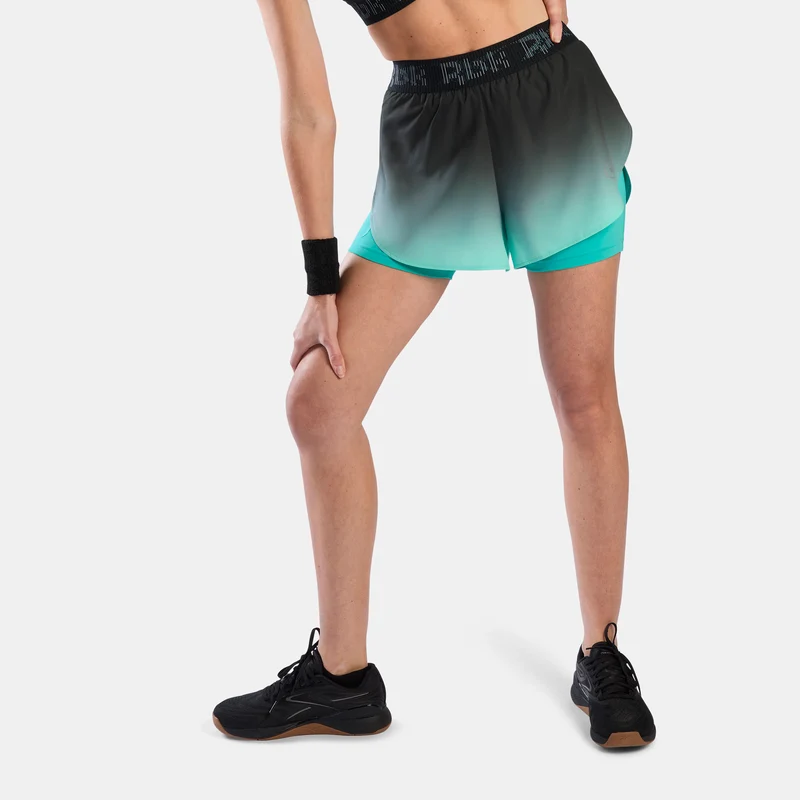 Athlete Speed 2-in-1 Ombre Mid Rise 3" Women's Shorts