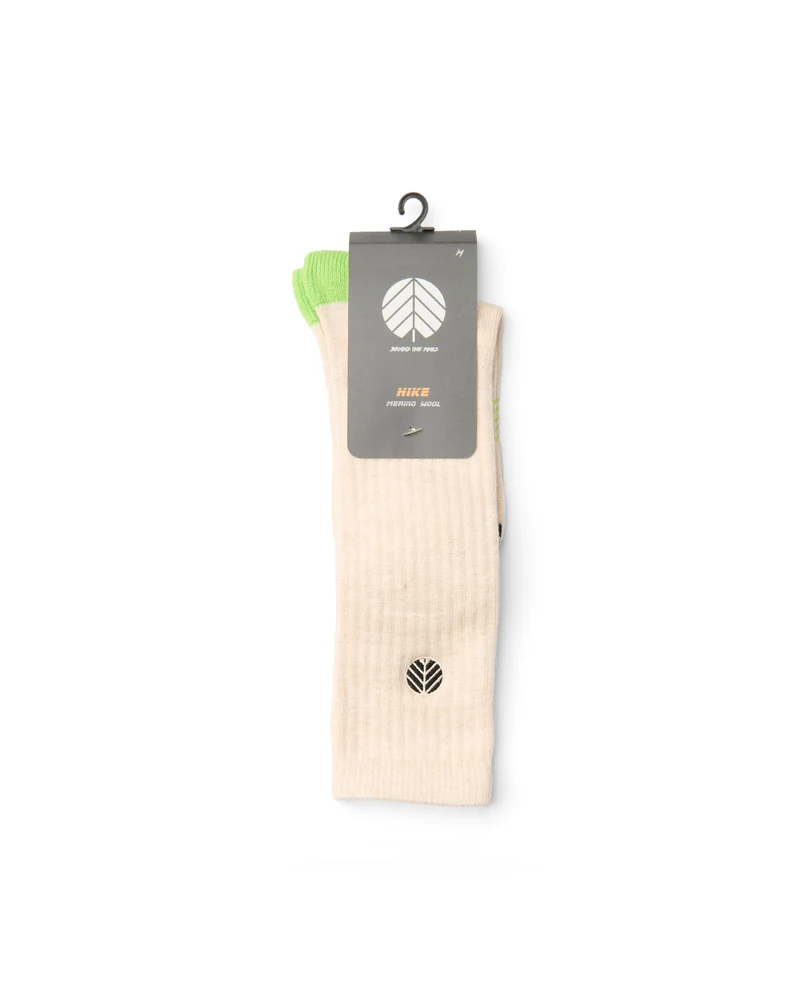 Behind The Pines Performance Merino Hikers Creme de la Creme