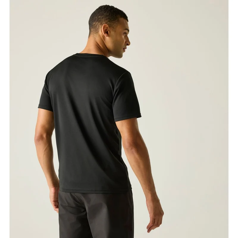 Regatta Fingal Slogan T-Shirt Herren black