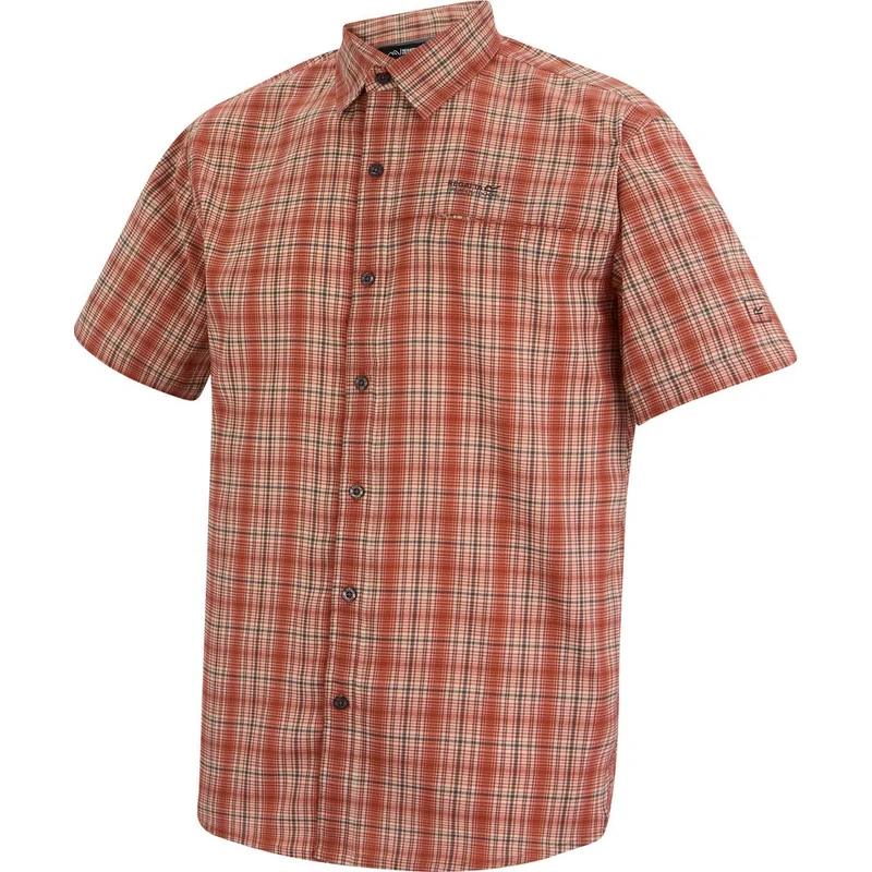 Regatta Begarno Kurzarmhemd Herren brick-check