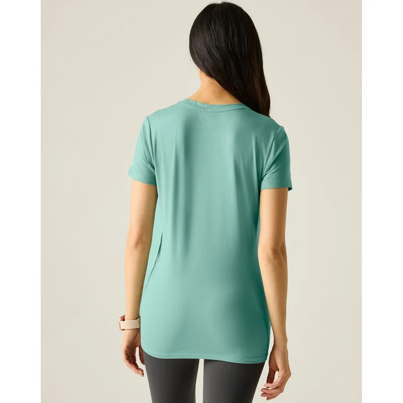 Regatta Fingal Stretch Funktionsshirt Damen ivy-moss