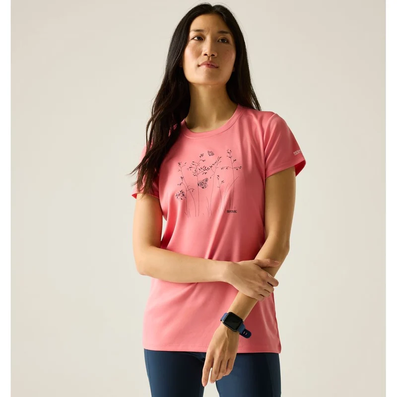 Regatta Fingal Funktionsshirt Damen peach-pink