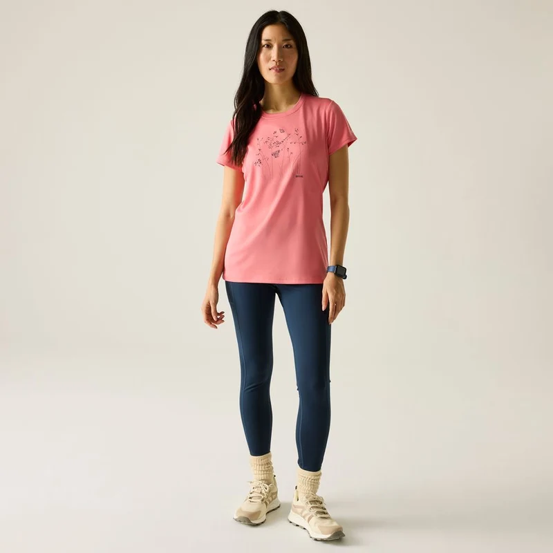 Regatta Fingal Funktionsshirt Damen peach-pink