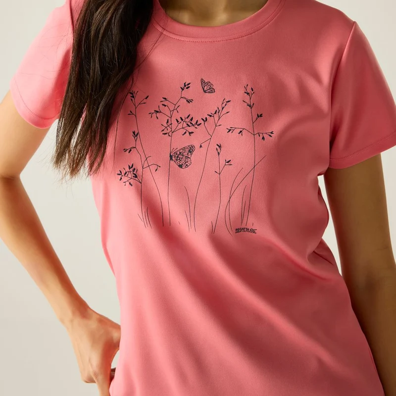 Regatta Fingal Funktionsshirt Damen peach-pink