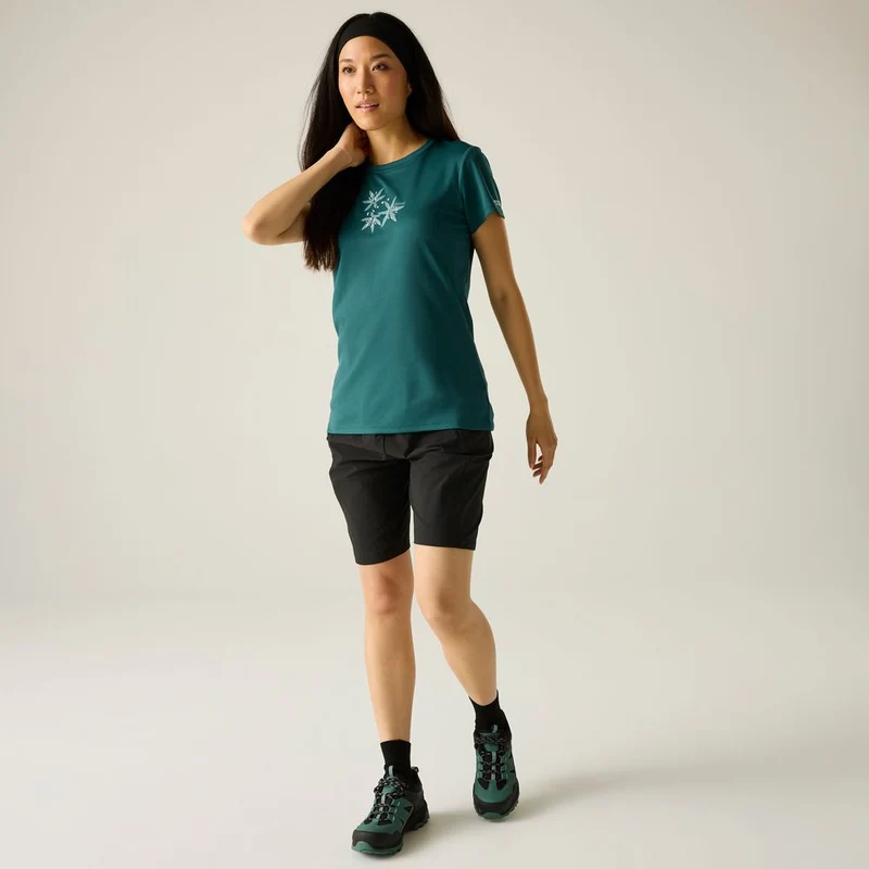 Regatta Fingal Funktionsshirt Damen mediterranea