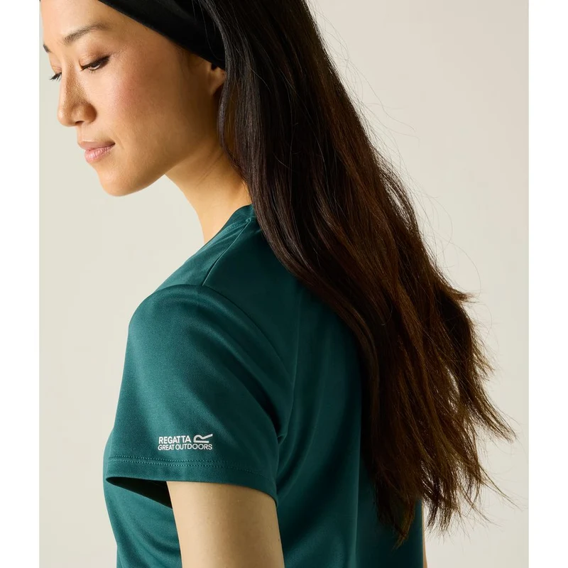 Regatta Fingal Funktionsshirt Damen mediterranea