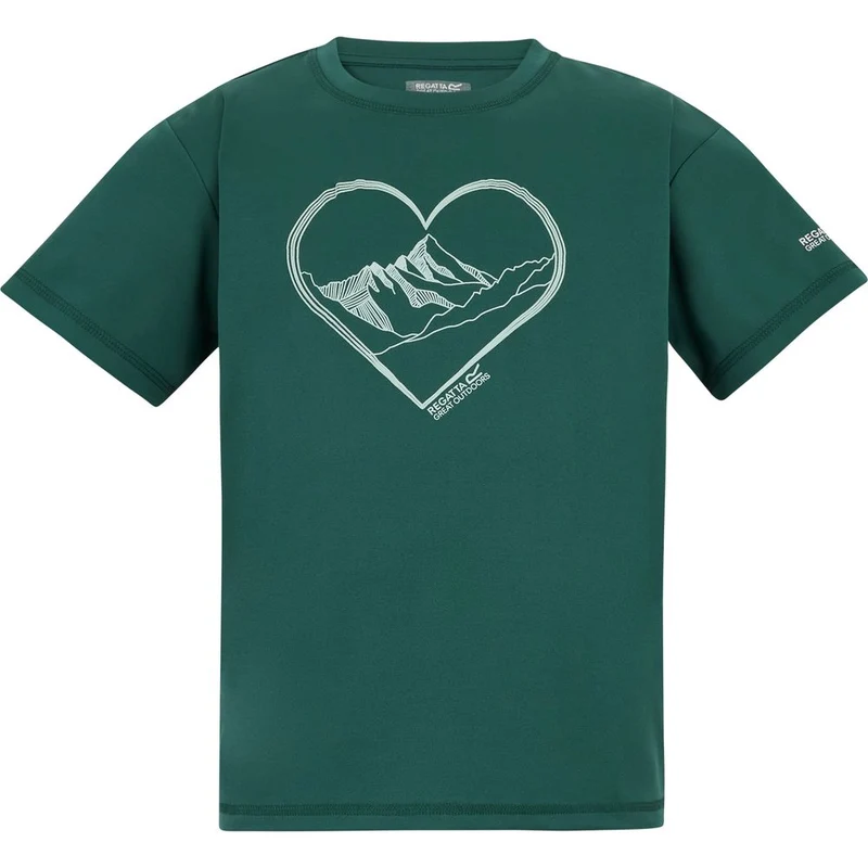 Regatta Aria Funktionsshirt Kinder mediterranea