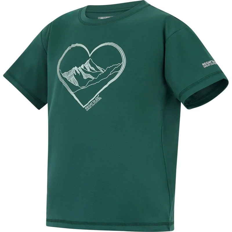 Regatta Aria Funktionsshirt Kinder mediterranea