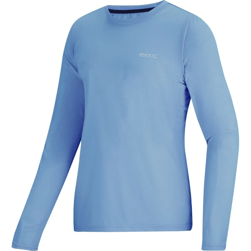 Regatta Mindo Anti-Insect Langarmshirt Damen washed-denim