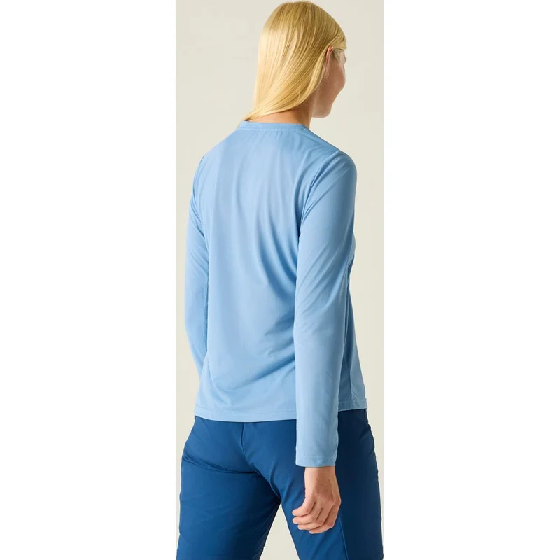 Regatta Mindo Anti-Insect Langarmshirt Damen washed-denim