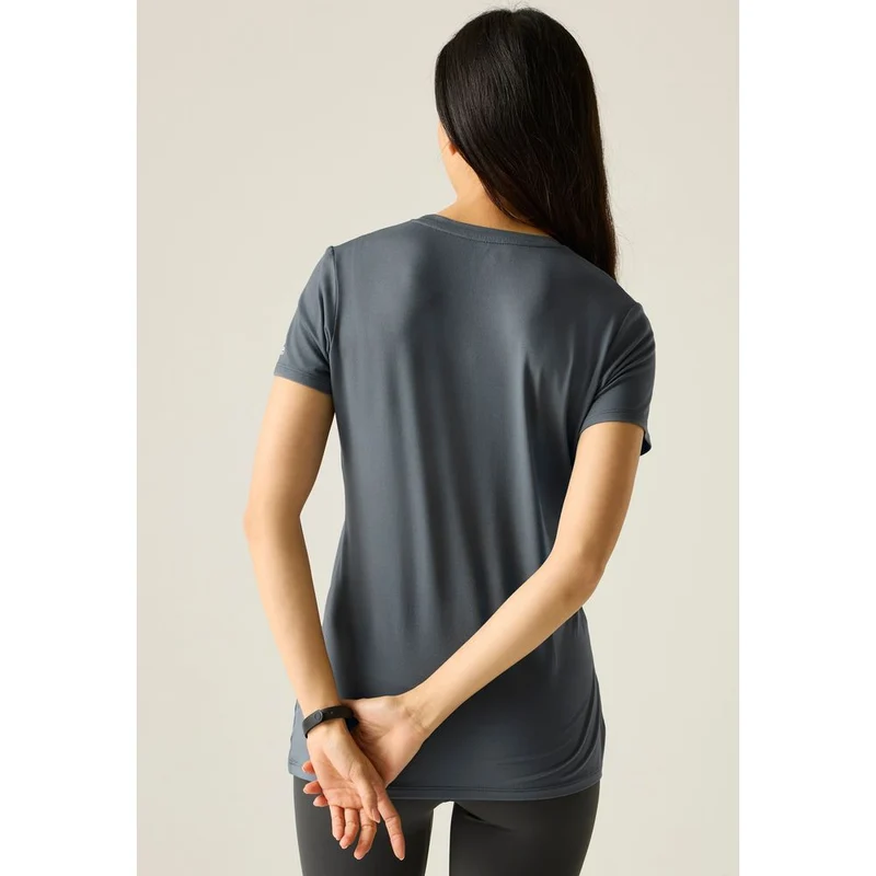 Regatta Fingal Stretch Funktionsshirt Damen dark-storm